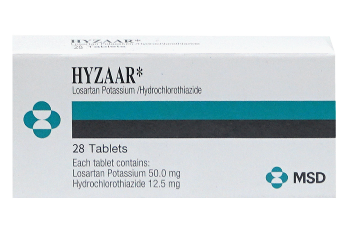 氯沙坦钾氢氯噻嗪片(Hyzaar)